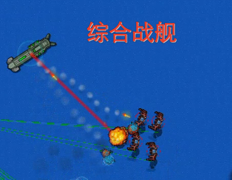 现代化火力充足战争