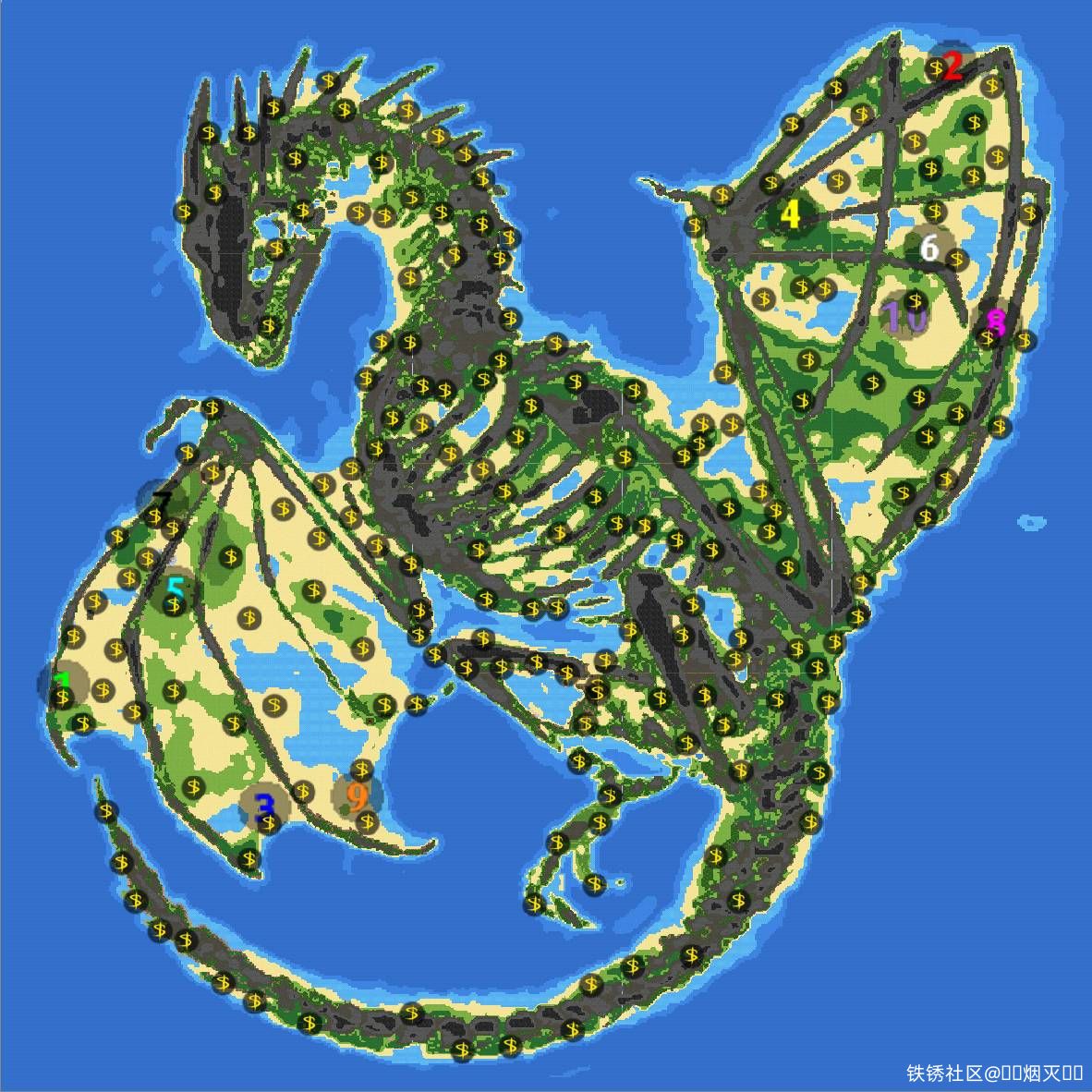 龙骸大陆1000×1000